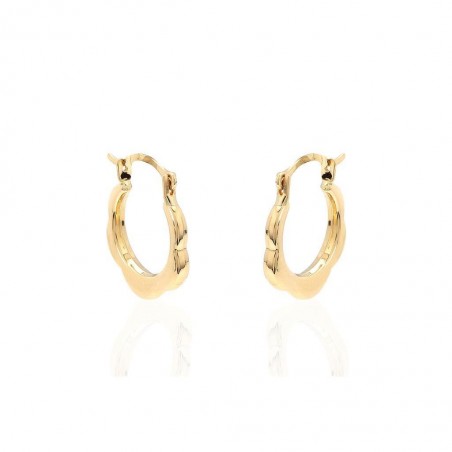 Pendientes Aro Oro 18K