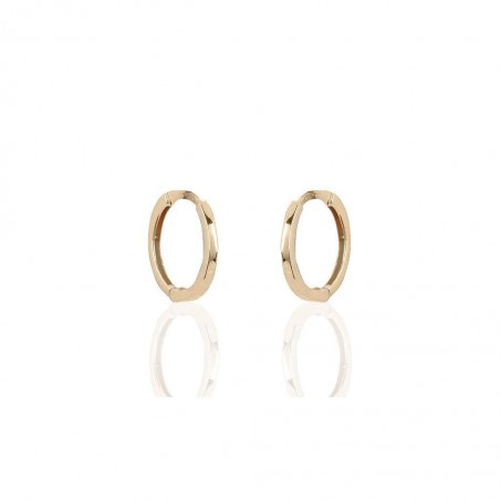 Pendientes Aro Oro 18K 11mm