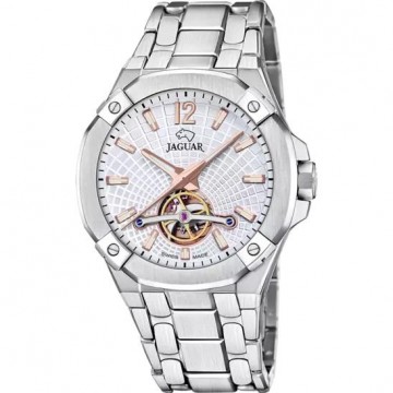 Reloj Suizo Jaguar de hombre Automatic Balancer Blanco J1007/1