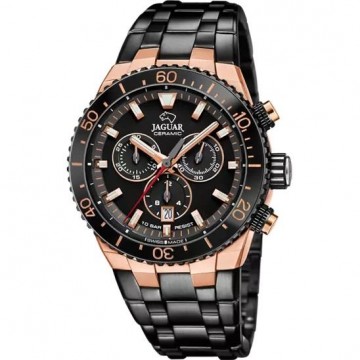 Reloj Suizo Hombre Jaguar Ceramic Negro  J1023/1