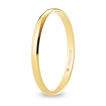 Alianza de boda oro 18K...