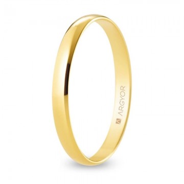 Alianza de boda oro 18K...