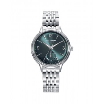 Reloj Viceroy Plateado y Verde Multifunción Mujer 401250-65