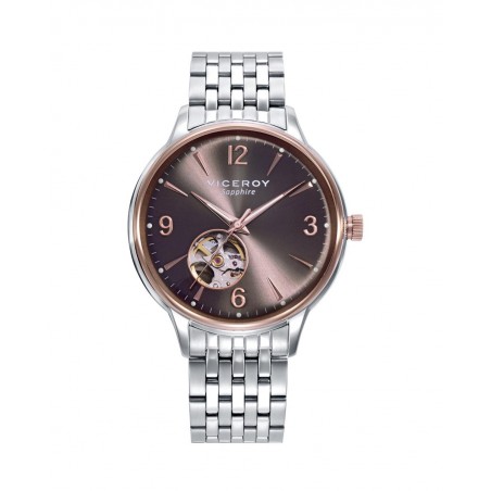 Reloj Viceroy Automático Bicolor rosa con cristal zafiro