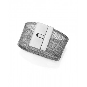 Pulsera de mujer de acero tipo cuff